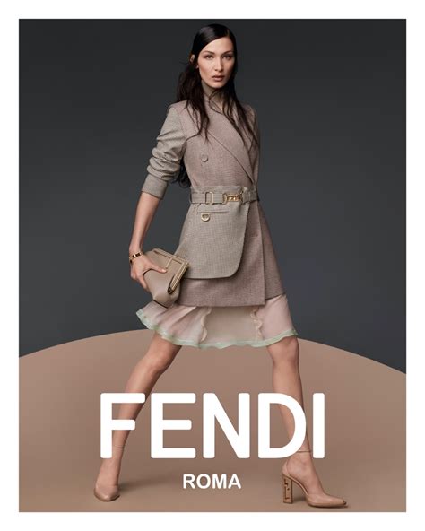 beauty hadid fendi|Bella Hadid Leads Fendi Fall 2022 Campaign .